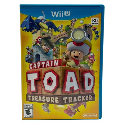 Captain Toad: Treasure Tracker (Nintendo Wii U) CIB Complete Tested Game
