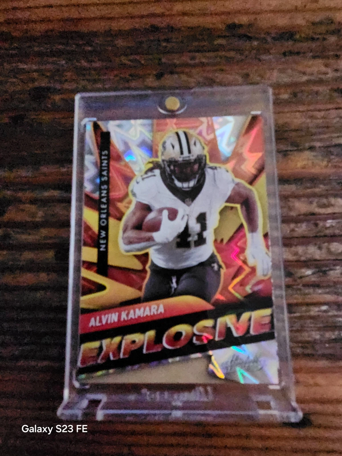 2021 Panini Absolute Alvin Kamara Explosive #E25 New Orleans Saints Case Hit SSP