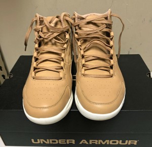 tan under armour shoes