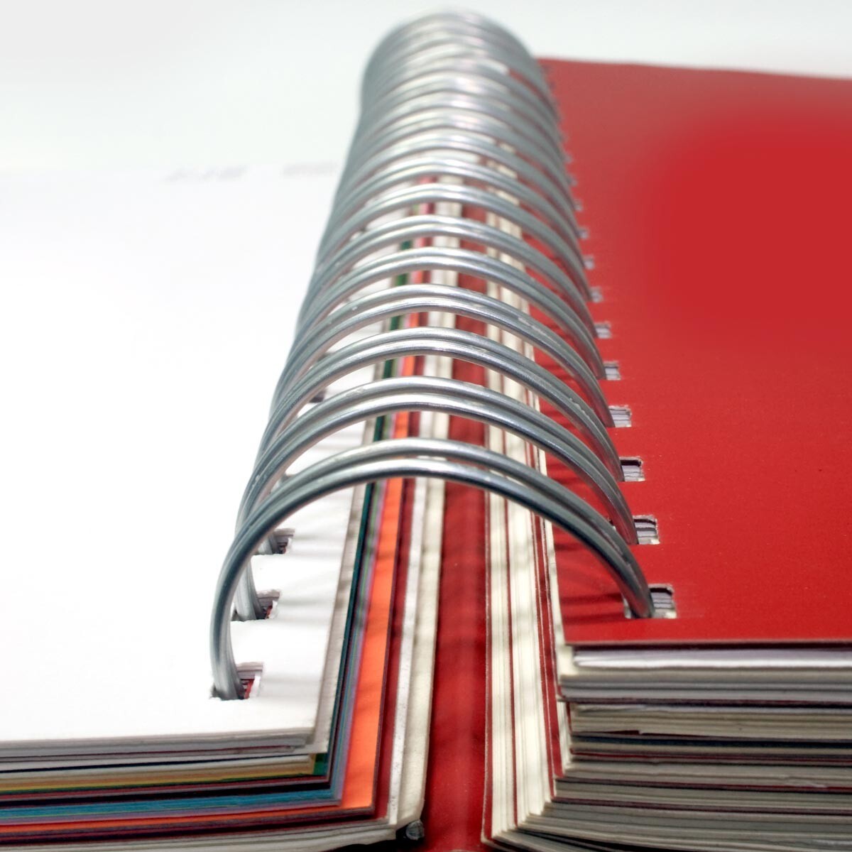 Double Loop Wire Binding Supplies, 2:1 Pitch 3/4" Diameter Silver (50 pcs)