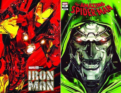 IRON MAN #1 & ASM #61 DOOM - JOHN GIANG - LIMITED EXCLUSIVE 2-PACK SET