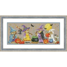 Counted Cross Stitch Kit Halloween DIY Olanta