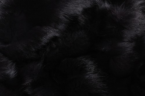 3010 Coperta Coperta Volpe Nera Volpe Getto Pelle Vera Copertura Pelliccia Coperta Pelliccia - Foto 7 di 10