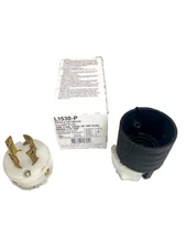 PASS & SEYMOUR MALE PLUG L1530-P  3 PH , 4 WIRE  30A, 250V