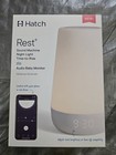 Hatch Rest Plus Sound Machine Night Light Time to Rise Audio Monitor