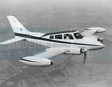 Cessna 310F - Original Photo dated 1961