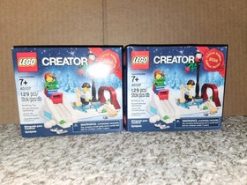 Lego Christmas Sets Lot 02 - 40106, 40107, 40338 NIB