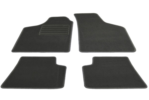 FußMatten Set FüR Renault Twingo 1 1998-2007 Autoteppiche Automatten Basic Set-image