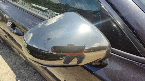 18 STINGER Door Mirror Black Chrome Passenger