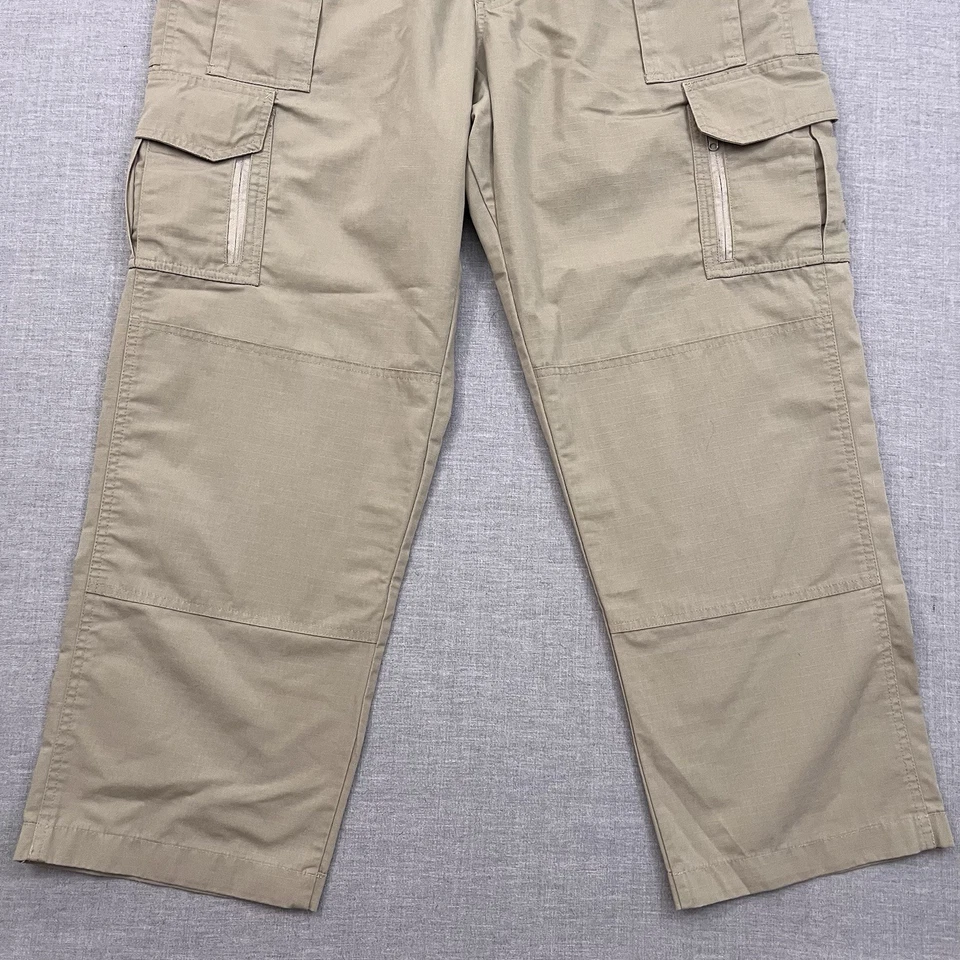 Pantalones cargo Blackhawk Warrior Wear para hombre 36x30 marrón táctico policía militar Foto 3 de 4