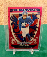 2025 Panini Rookies & Stars - Crusade Abdul Carter #24 Pink /75 (RC)