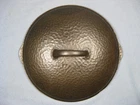 Vintage Restored #9 Unmarked Wagner Cast Iron Hammered Skillet Lid