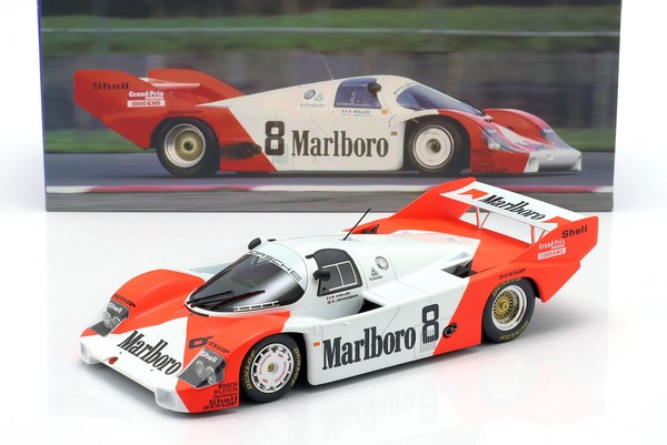 Porsche 956 Kh #8 2Nd 1000Km Silverstone 1983 Wollek, Johansson 1:18 WERK83-image