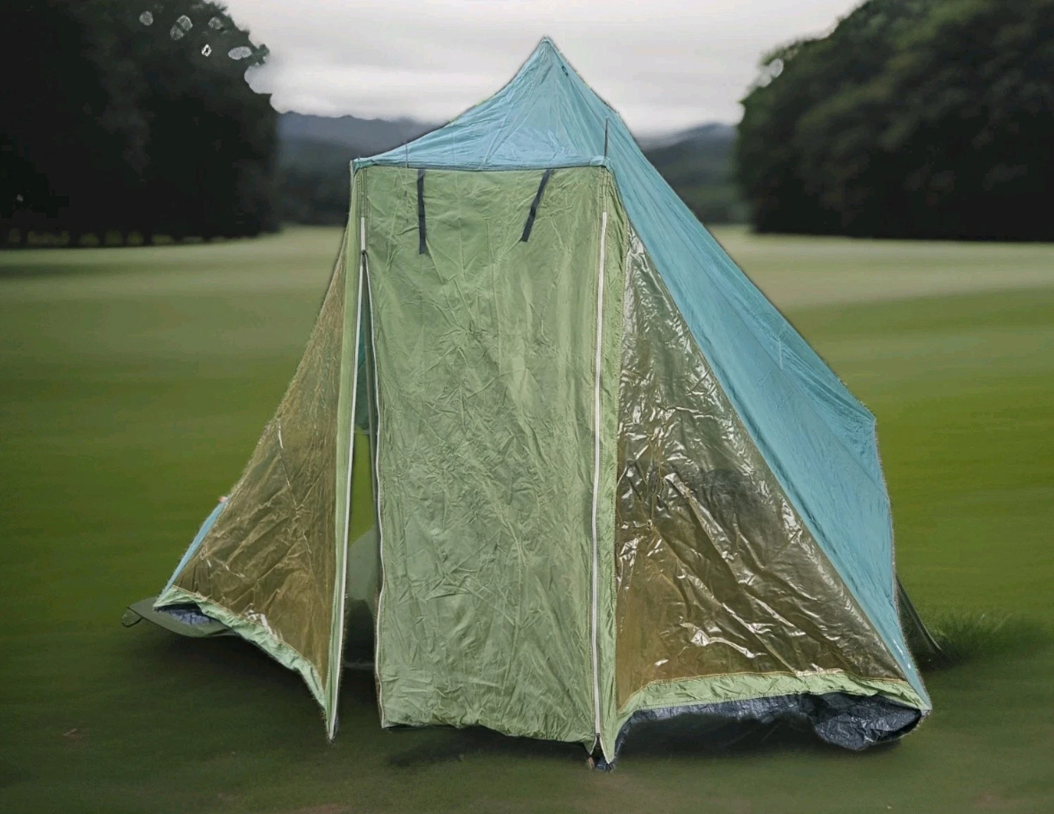 Vintage 70s 80s Lichfield Challenger 5 Ridge Tent 5 birth see photos&description