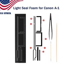 Canon A-1 Film Camera Light Seal Foam Replacement Pre-Cut Sponge Sheet 3 Kits US