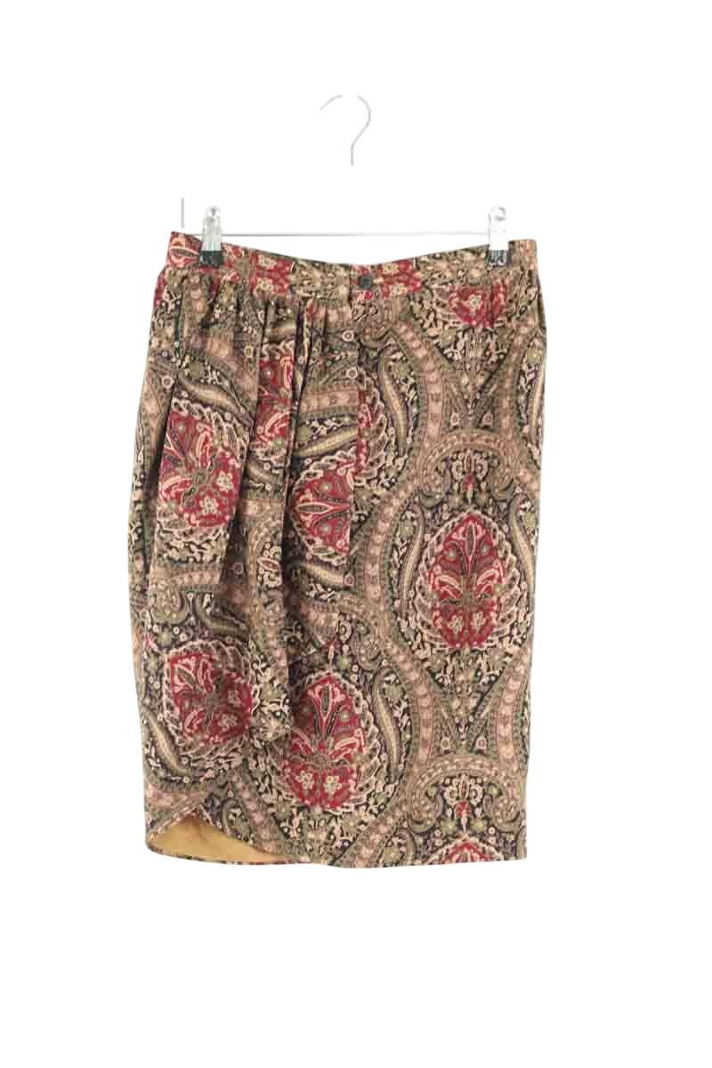 Mini jupe en laine Saint Laurent XS