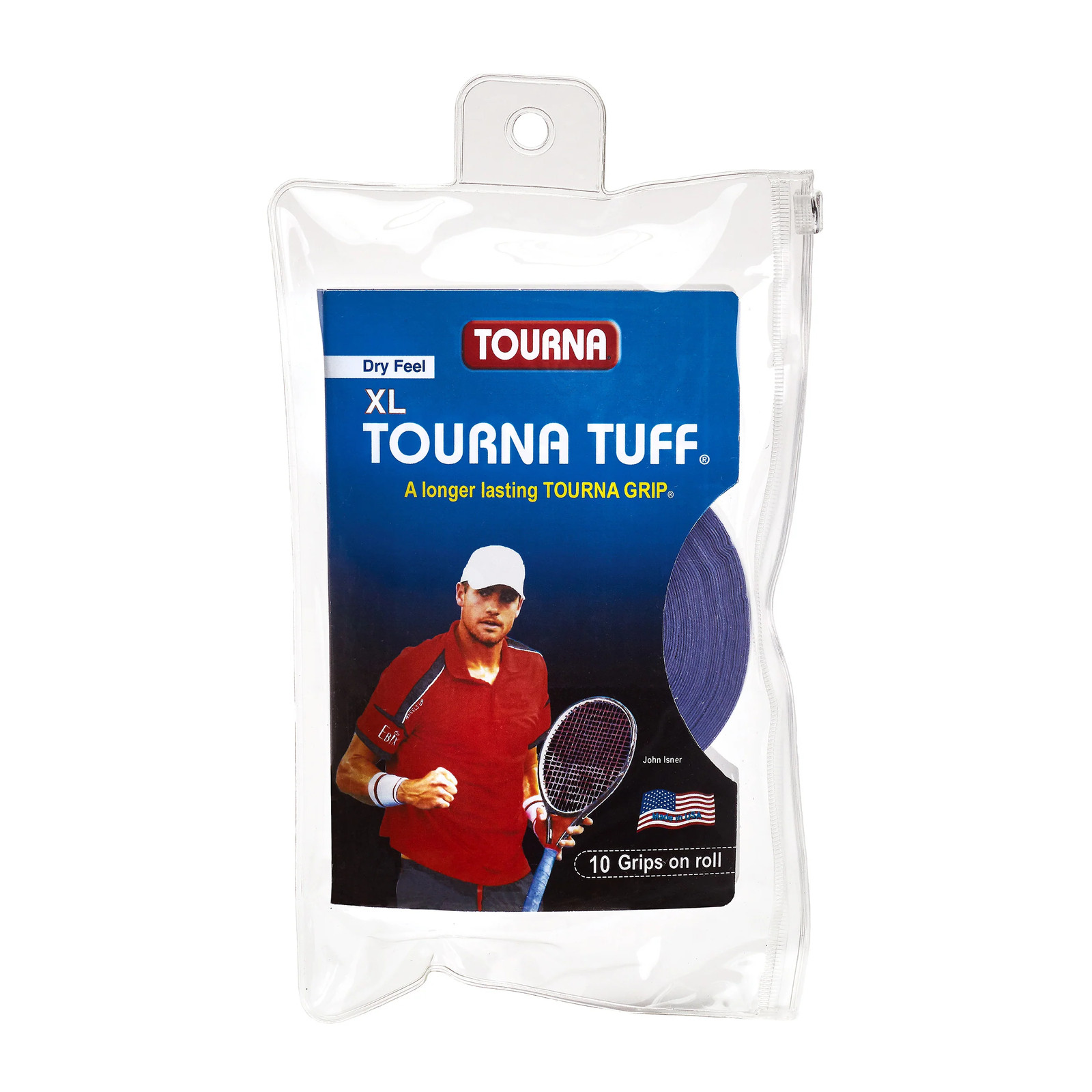 Tourna Tuff 10er Pack Tennisovergrip blau 5890₽