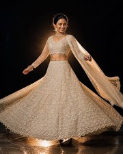 Indian Pakistani women Bollywood New Designer Wear Lengha Wedding Lehenga Choli