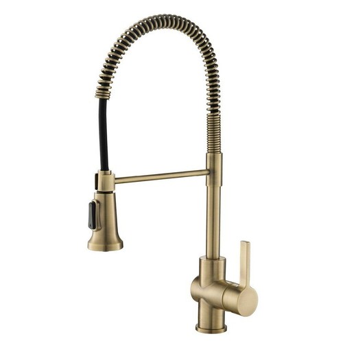 Kraus Britt Single Handle Deck-mount sink Brushed Gold-Certified Refurbished