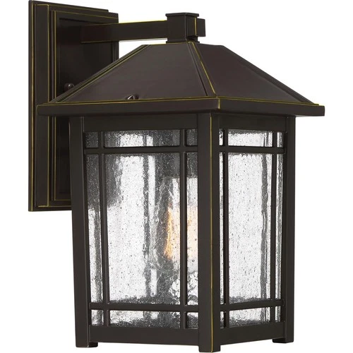 Quoizel CPT8408PN OPEN BOX Cedar Point Outdoor Wall Light Palladian Bronze - Picture 1 of 5
