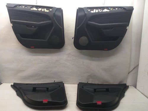 Mercedes W166 ML GLE Türverkleidung Leder Schwarz Satz A1667200170 A1667200270