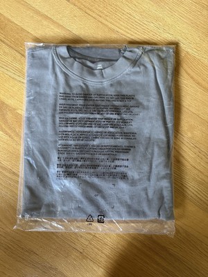 UNRELEASED YZY GAP LONG SLEEVE SHIRT (POETIC GREY - L)