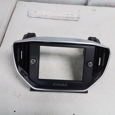 2016 MASERATI GHIBLI Display Dash Bezel With Dual Air Vents Black aluminum OEM