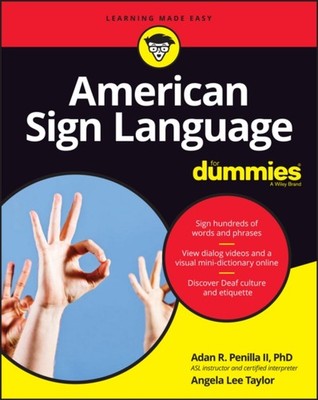 AMERICAN SIGN LANGUAGE FOR DUMMIES VIDEO by Adan R. Penilla Paperback Self Help