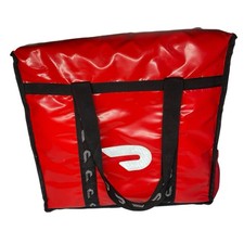 Doordash large insulated food delivery bag w side pockets 17x17x10