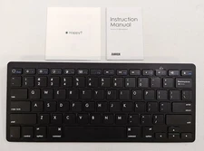 ANKER Slim Bluetooth Wireless Keyboard K1280 Black IOS Android Mac Windows
