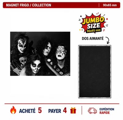 Magnet Frigo Kiss - ref 90658 90x65 mm Grand Format Collection - Photo 1/4