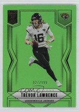 2025 Panini Donruss Elite Aspirations Lime Green 27/999 Trevor Lawrence #89 10bt