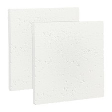 2pcs Gesso Jewelry Display Plate Jewelry Trays for Jewellery Display Photography