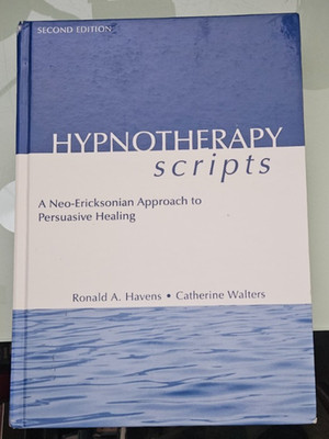 ronald a havens  HYPNOTHERAPY SCRIPTS  first / second edition  hardcover LOT