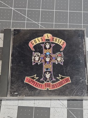 Guns N' Roses - Appetite for Destruction CD 1987 Geffen Records Classic Rock VG