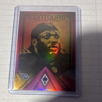 2022 Panini Phoenix - Contours Derrick Henry #CT-14 Pink /175