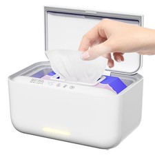 Wipe Warmer,Baby Wipe Warmer Dispenser,Large Capacity Wipe Holder Box Contain...