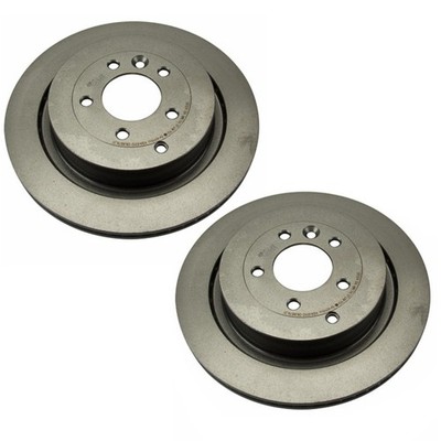 For Land Rover LR3 LR4 Range Rover Sport Set of 2 Rear Disc Brake Rotors Brembo