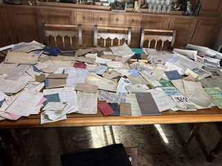 Big job lot mixed ephemera Wales Film letters colliery etc