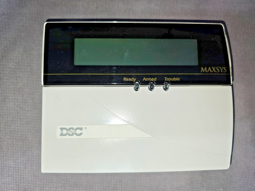 DSC MAXSYS LCD4501 Programmable Message LCD-4501 Keypad for PC4010 ...