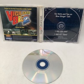 Blue Stinger Sega Dreamcast, 1999 Complete In Box Manual CIB.