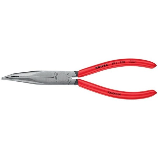 Mechanikerzange L.200Mm Form 2 40Grad Gew.Ku.-ÜBerzug Knipex-image