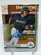 2019 Topps Pro Debut - Jameson Hannah #188 (RC) SIGNED