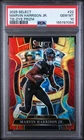 2025 PANINI SELECT TIE-DYE PRIZM #22 MARVIN HARRISON JR. 16/25 PSA 10