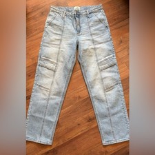 Jordache Women's Straight Fit Light Blue Jeans Size 6