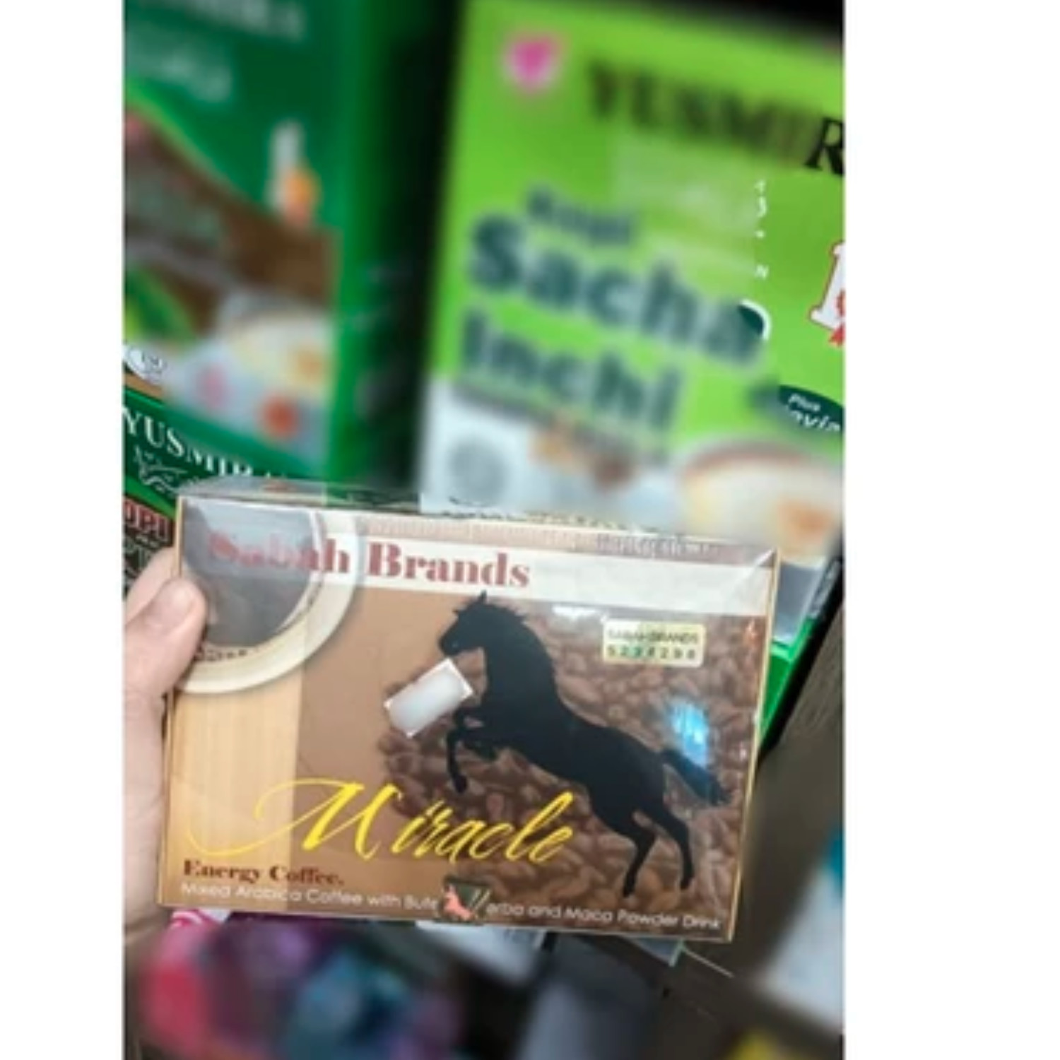 Miracle Coffee Sabah Brands 20 Sachets-Energy Booster BUY ORIGINAL