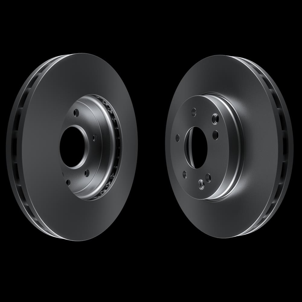 TOMEX brakes - Pastiglie+dischi Freno (asse Anteriore) per Mercedes-Benz Classe C W203 (00-07) - Miniatura 10