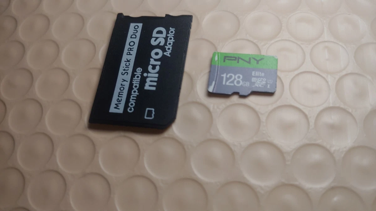 128gb Memory Upgrade Kit for PSP 1000 2000 3000 - Micro SD Card +
