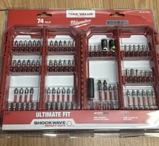 Milwaukee 48-32-5154 SHOCKWAVE Impact Duty Screw Driver Bit Set 74-Piece 