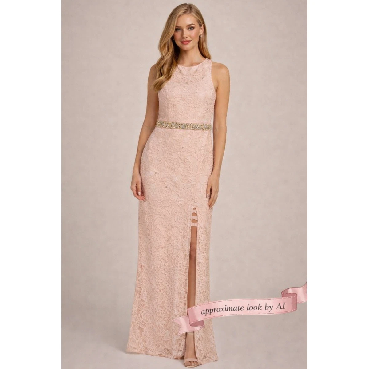 long sleeve fall wedding guest dresses ANGELINA 3D FLORAL LACE DRESS | CULT MIA main image 1